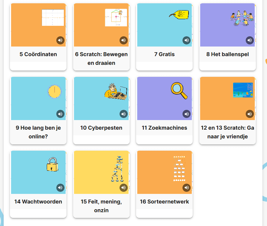 Lessen kiezen in Delta.school