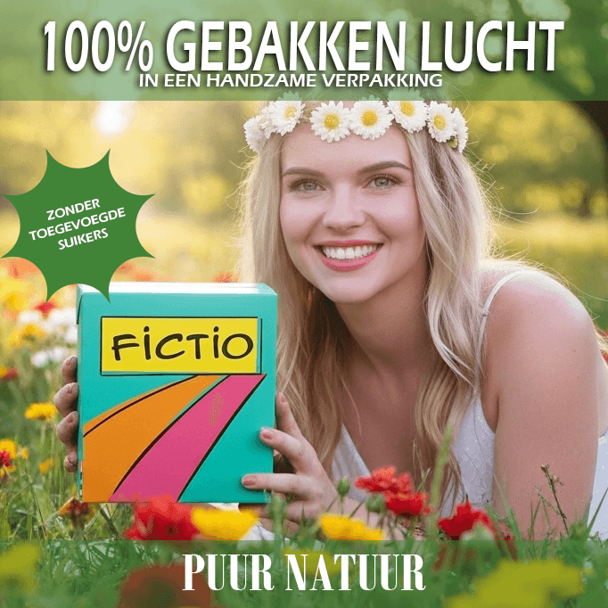 Fictio.shop: de disclaimer waarin staat dat het een nepwebshop is